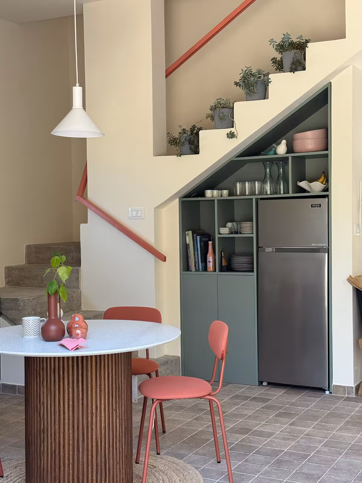 Elegant Living Space at SOWK Guesthouse — Thoughtfully designed interiors with modern Lebanese touches and traditional elements that create an atmosphere of refined comfort.